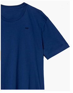 T-shirt Homme Slim Fit Formel à Manches Courtes Uni 100% Coton Tricoté Écologique Respirant Haute Qualité Personnalisable - Direct - Product Image 4