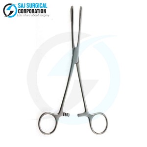 Pinzas de Sujeción de Esponja Foerster de Acero de Grado Médico, Directo de Fábrica 2025, Certificación CE, para Cirugía General y Aplicaciones Ginecológicas - Product Image 1