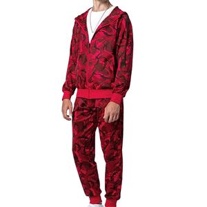 Nouveaux ensembles de survêtements en molleton 100% coton uni, camouflage, avec fermeture éclair, de qualité supérieure, différents styles, à prix abordable, service OEM - Product Image 6