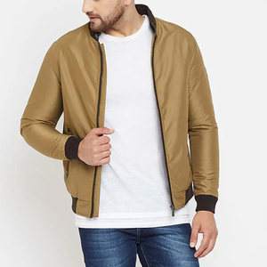 Chaqueta Bomber con Capucha y Cuello Alto de Lona Personalizada 2025, Cortavientos de Invierno para Hombre, Estilo Urbano, Nuevo Diseño, Forro de Algodón - Product Image 4