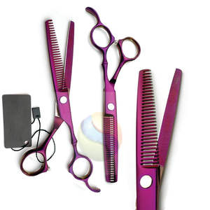 Tijeras de Entresacar Profesionales para Barbería, Ultra Afiladas, de Acero Inoxidable, Diseño Elegante, MOQ Bajo - Product Image 1