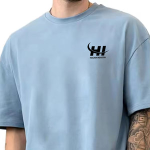 Camiseta de Verano para Hombre, Nuevo Diseño, Manga Corta, Última Moda, Informal, 100% Algodón, Color Personalizado - Product Image 2