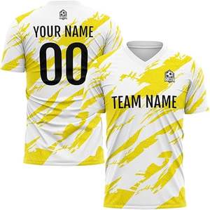 ชุดฟุตบอล-สีและโลโก้ตามสั่ง ผ้าฝ้าย 100% แห้งเร็ว สำหรับผู้ใหญ่ 男女兼用 - Product Image 2