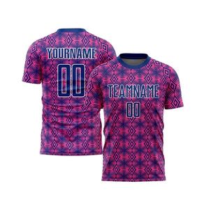 2025 OEM vente en gros Football uniforme ensemble sport Football porte France Football maillot personnalisé équipe Football chemise à manches courtes SI-SU-020 - Product Image 2