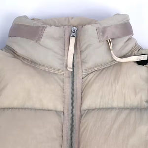 Wholesale Vendor Winter Warm Custom Puffer Jacket <b>Men</b> With Detachable Sleeves Zipper Unisex Down Jackets And Puffer Coats - Product Image 2