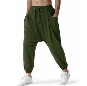 Pantalon de jogging unisexe respirant personnalisé, vêtements de sport, 100% polyester, décontracté, taille élastique, design 2 en 1, tissu 300g - Product Image 4