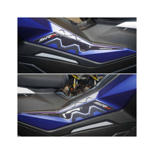 Autocollants de protection latéraux 3D pour moto Aprilia SR GT 125 et 200, accessoires personnalisés - Product Image 6