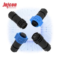Connecteur étanche IP67 M19 mâle/femelle 5A 60V à 5 broches avec verrouillage par poussée pour systèmes de transmission de signal et capteurs