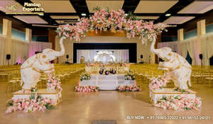 Jharokha Marroquí para Bodas, Pilar de Bienvenida, Pilares Árabes para Decoración de Bodas, Pilares Jhrokha Diseñados para Decoración de Bodas - Product Image 2