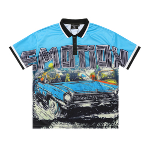 Camisa de hombre de estilo casual de lujo, estilo hip hop, con estampado informal y de tela gruesa, de la marca Factory's Luxury. - Product Image 4