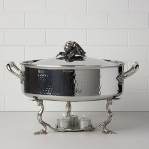 Cazuela de diseño antiguo, plato para servir, ollas calientes de acero y Metal de forma cuadrada de primera calidad para fiestas de boda, calentador de alimentos - Product Image 6