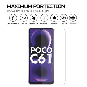 ฟิล์มกันรอยหน้าจอ ANTISHOCK สำหรับ Poco C61 ฟิล์มป้องกันระดับพรีเมียมสำหรับสมาร์ทโฟนที่ทนทานของคุณ - Product Image 2