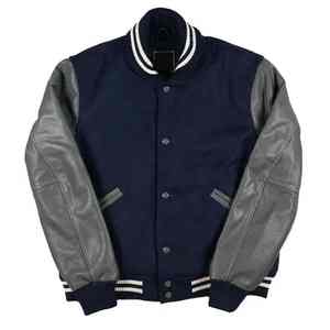 Vente en gros Nouvelle Arrivée 2026 Blouson universitaire vierge en molleton de coton personnalisable pour hommes - Product Image 1