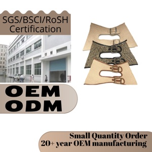 Accesorios y materiales auxiliares para el procesamiento de productos semiacabados de sandalias y pantuflas de bambú tejido con doble hebilla - Product Image 2