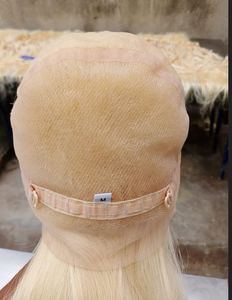 Peluca de Cabello Humano Virgen Indio Super Double Drawn, Liso, Sin Pegamento, con Cierre de Encaje Completo HD, Negro Natural, Extensiones de Cabello - Product Image 2