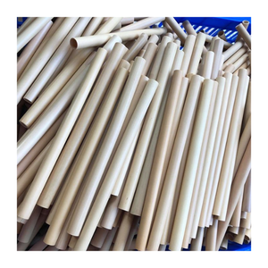 Pajitas de bambú hechas a mano duraderas con estuche de transporte-Reutilizables para batidos, té de la leche y aventuras al aire libre/Pajitas de bambú por 99G - Product Image 1