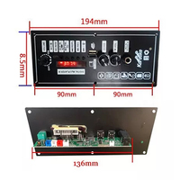 Carte amplificateur PINYU 3.7V-803-1 pour haut-parleur de danse carrée, amplificateur de caisson de basses de voiture, prise en charge BT AUX TF-Card U-Disk Enregistrement 5-8