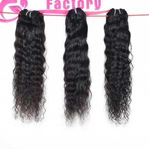 Extensions de cheveux humains 100% alignées sur les cuticules, vente en gros, cheveux lâches bouclés, cheveux indiens naturels, couleurs naturelles, styles bruts, fabricants - Product Image 2