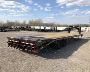 Remorque à benne LOAD TRAIL GP24 8.5 'X32' (27 '+ 5') WITH MAX RAMPS à vendre - Product Image 1