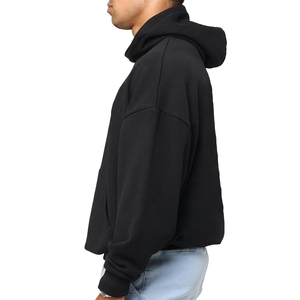 CUSTOM Factory Boxy Fit Hoodies 500 Gsm Sweats surdimensionnés Sweat à capuche personnalisé 3D Sweat à capuche en relief Unisexe - Product Image 4