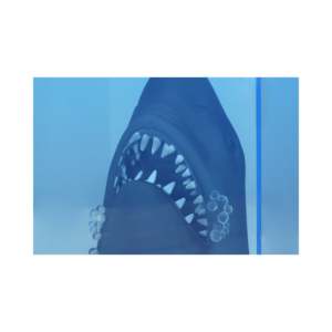 Estatua de Póster 3D de Jaws, Edición LED del 50 Aniversario con Personajes de Jurassic World - Product Image 5