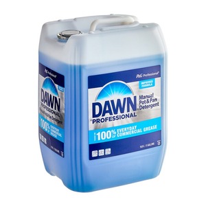 Jabón profesional de alta resistencia Dawn, caja de 1 galón de 2 detergentes manuales para ollas y sartenes para cocinas comerciales - Product Image 2