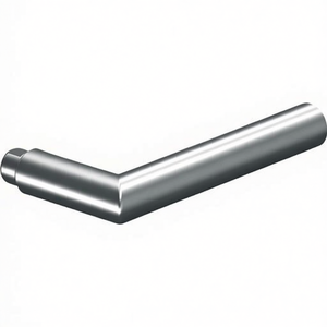 Maniglia per Tapparelle e Persiane DIN Sinistra/Destra OGRO 8906 in Acciaio Inox Satinato con Foro Quadrato da 8mm - Product Image 3