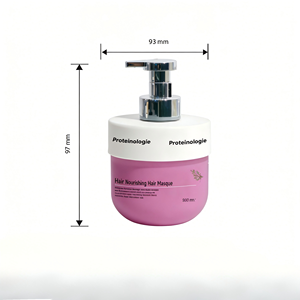 Bouteilles Distributrices de Crème/Lotion à Pompe OEM en PET 500ml 1000ml Contenants Vides Grande Capacité Soins Personnels Sérigraphiés - Product Image 4