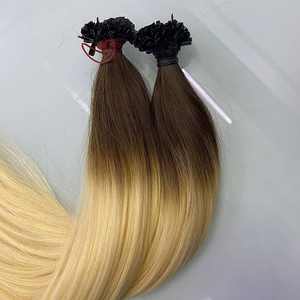 วิกต่อผมชาวเวียดนามปลายแบนคุณภาพสูงหนังกำพร้ามนุษย์แท้แบบสองชั้น - Product Image 3