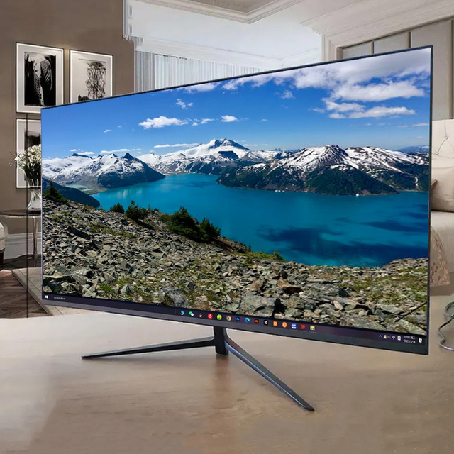 ZWBA 32 Inch 2K Frameless VA IPS LED Gaming Monitor 144HZ 2ms Response Time 110% SRGB DP Desktop Display