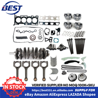 Kit de reconstruction moteur G4KF 2.0T avec vilebrequin, bielles et chaîne de distribution pour Hyundai Sonata Kia Optima Sportage