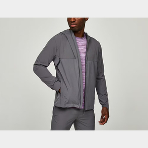 Personalizado al por mayor impermeable al aire libre chaqueta de invierno hombres tamaño suave cálido cremallera Softshell hombres rompevientos chándal personalizado - Product Image 3