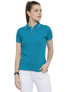 Respirant séchage rapide décontracté femmes pour chemises haute qualité toile Polyester/coton personnalisable T-shirts à manches courtes - Product Image 4