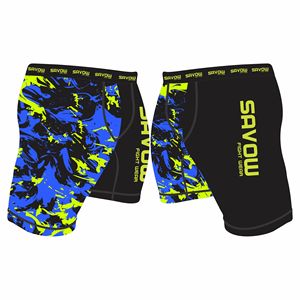 Pantalones Cortos de Compresión Unisex con Logotipo Frontal al por Mayor, Gruesos y de Soporte para Gimnasio, Recuperación Muscular y Fitness de Compresión Cruzada - Product Image 6