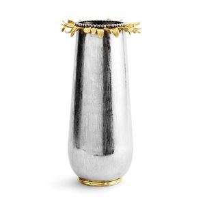 Vase en métal moderne pour la décoration de la maison |   Vase à fleurs décoratif en laiton de qualité supérieure pour les intérieurs - Product Image 2