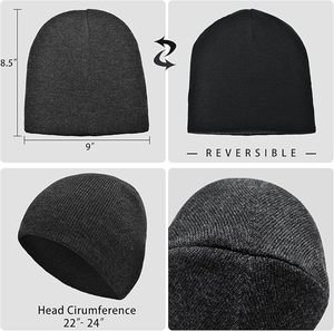 Gorro térmico de invierno unisex de moda, gorro suave de primera calidad para actividades al aire libre, uso diario y trajes de calle de moda - Product Image 5