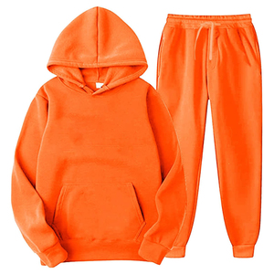 Survêtement 100% coton de la meilleure qualité pour hommes avec capuche Ensemble de 2 pièces disponible en plusieurs couleurs à un prix compétitif - Product Image 6