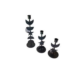 Roshan Handicrafts 2-<b>Stick</b> Handmade Eco-Friendly Durable Metal Die-Cut Printed Tea Light <b>Holder</b> Customized Shape for Home Decor - Product Image 2