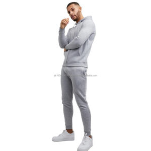 Custom Screen Printing Logo Fitness 2 Piece Set Tracksuit for Men Stylish <b>Sweat</b> Suit Casual Running Tracksuit - Product Image 3