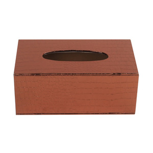 Leather Tissue Box Napkin Holder Container Dining Table <b>Decor</b> Home <b>Car</b> Napkin Holder Personalized Organizer Best Quality - Product Image 3