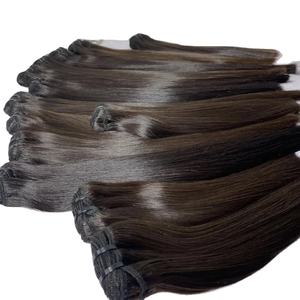 วิกผมแท้สีธรรมชาติสำหรับคนผมแท้แบบเรมี่มีลูกไม้ HD - Product Image 2