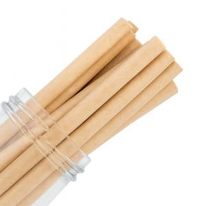 Kích Thước Tùy Chỉnh Thân Thiện Với Môi Dùng Một Lần Kraft Giấy Rơm Phân Hủy Sinh Học Trà Bong Bóng Uống Rơm Cho Nước Trái Cây - Product Image 3