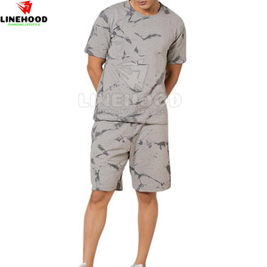 Top Trending <b>Men's</b> Casual Summer T-Shirt Set High Quality Breathable 2-Piece <b>Shorts</b> New Fashion Low MOQ - Product Image 1