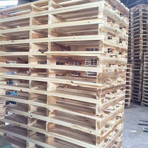 Paletas de Madera de Pino Estándar Europeo al por Mayor, Paletas de Envío Europeas de Tamaño Personalizado para Embalaje de Carga, Transporte y Logística de Almacén - Product Image 1