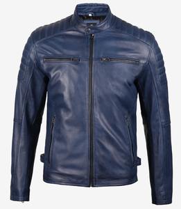 Veste en cuir d'hiver pour hommes haut de gamme qualité solide motif haute conception à la mode nouveau Style décontracté approvisionnement en gros - Product Image 1
