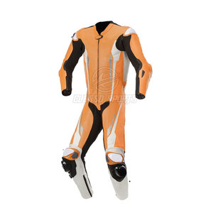 Combinaison de moto confortable, combinaison de moto en cuir épais, combinaison de moto de haute qualité, combinaison de moto coupe-vent - Product Image 5