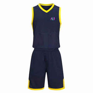 Uniformes de Baloncesto Hechos en Pakistán, Logotipo Personalizado, Número, Nombre, Tallas Grandes Disponibles, Múltiples Colores y Tallas, 100% Poliéster - Product Image 1