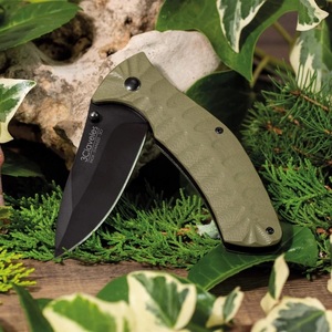 Cuchillo de selva, acero inoxidable, verde, 12 cm (3 Claveles 03807) - Product Image 2