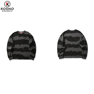 Custom Men's Cotton <b>Fleece</b> Tie Dye Hoodie & <b>Sweatshirts</b> Streetwear Pullover with Tie Dye Print Fashionable Winter Street Wear - Product Image 3