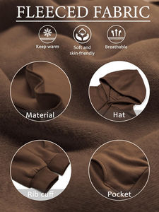 Taille personnalisée Running Casual Sweats à capuche pour femmes à manches longues solide léger Pull Top Anti-boulochage sweats à capuche respirants pour femme - Product Image 6